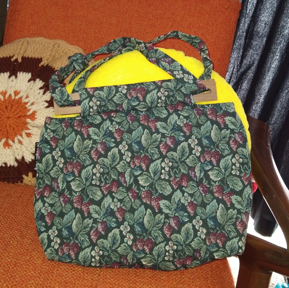 Strawberry handmade handbag -ask If Available